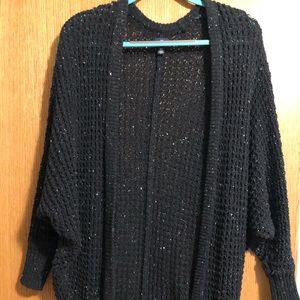 Navy Blue speckled American Eagle cardigan